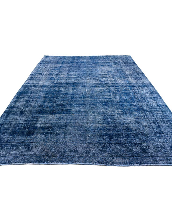 Detail image of 9' 6 x 12' Hand Knotted Ultra Vintage Persian Wool Rug