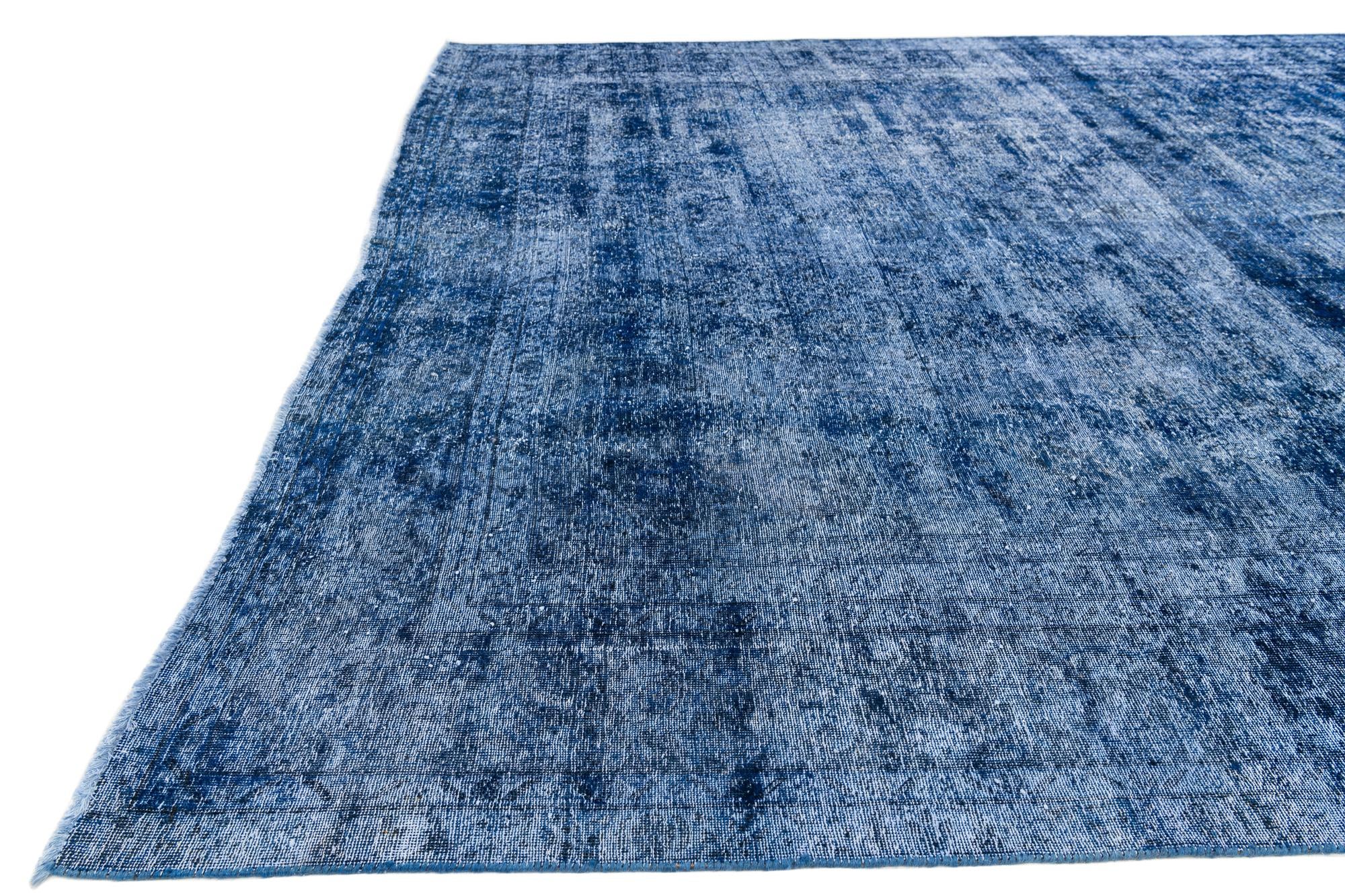 9' 6 x 12' Hand Knotted Ultra Vintage Persian Wool Rug