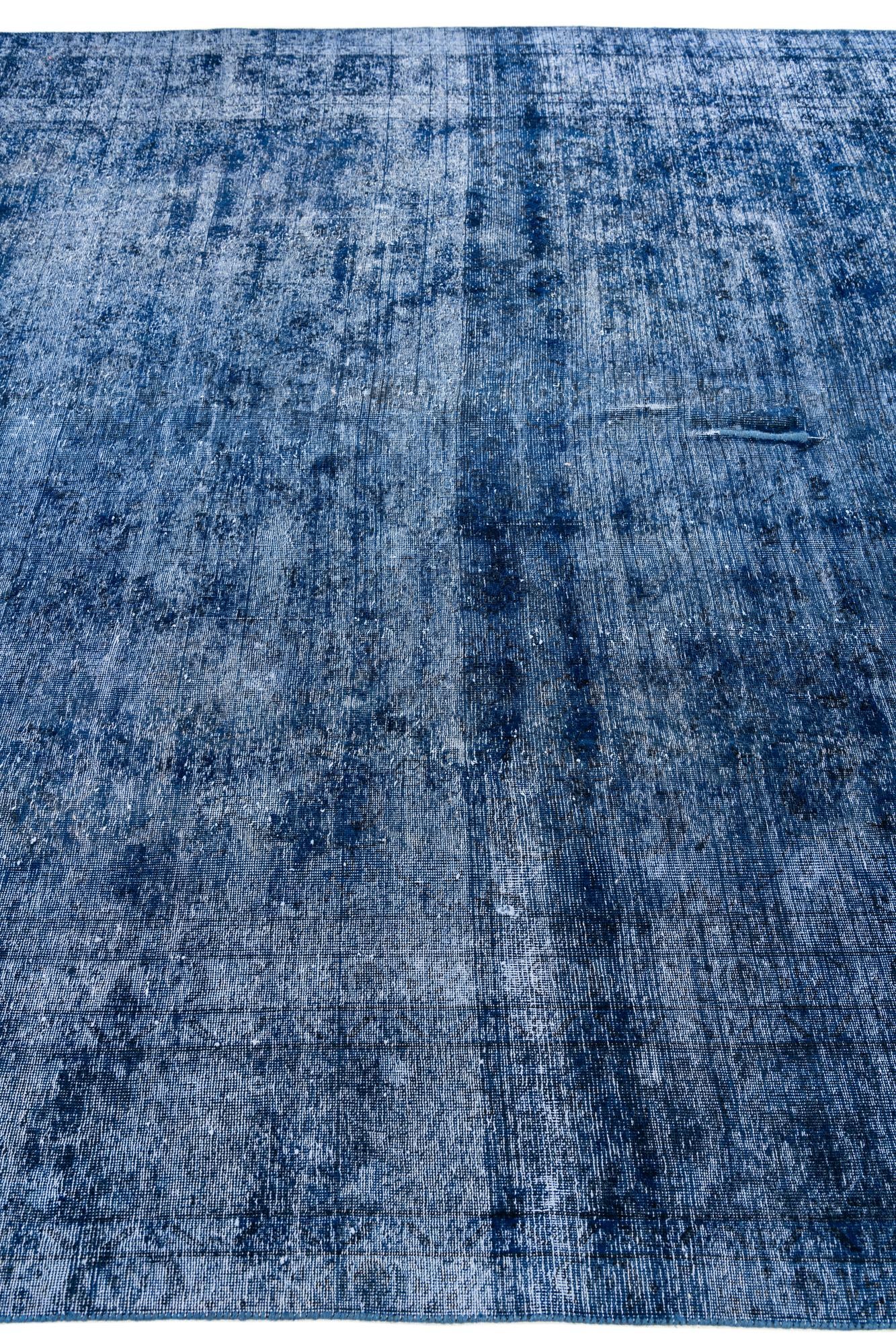 9' 6 x 12' Hand Knotted Ultra Vintage Persian Wool Rug