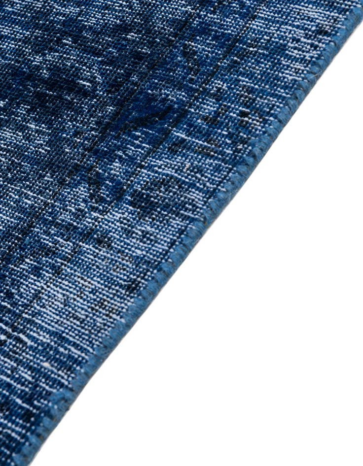 Detail image of 9' 6 x 12'  Hand Knotted Ultra Vintage Persian Wool Rug