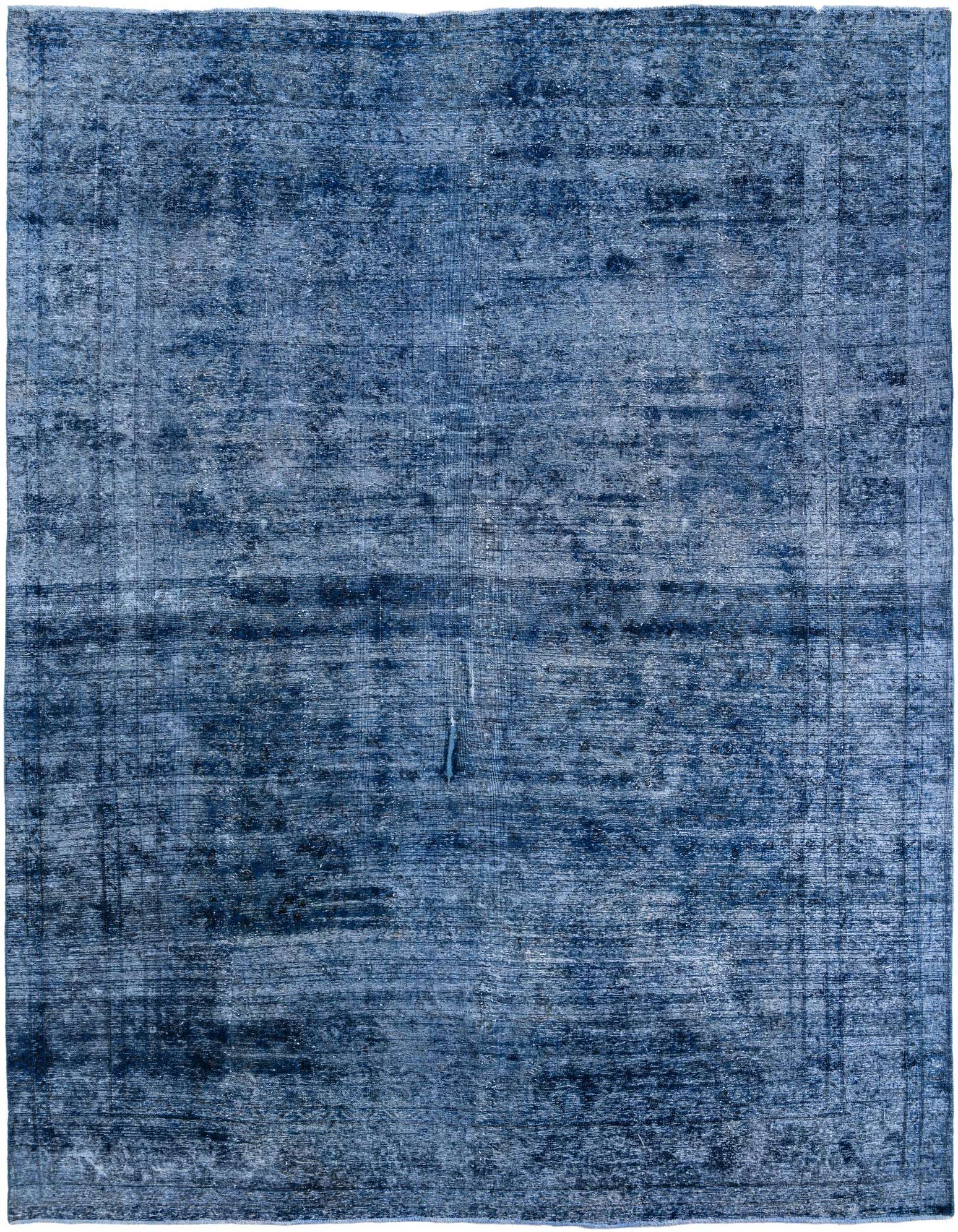 Primary image 9' 6 x 12'  Hand Knotted Ultra Vintage Persian Wool Rug