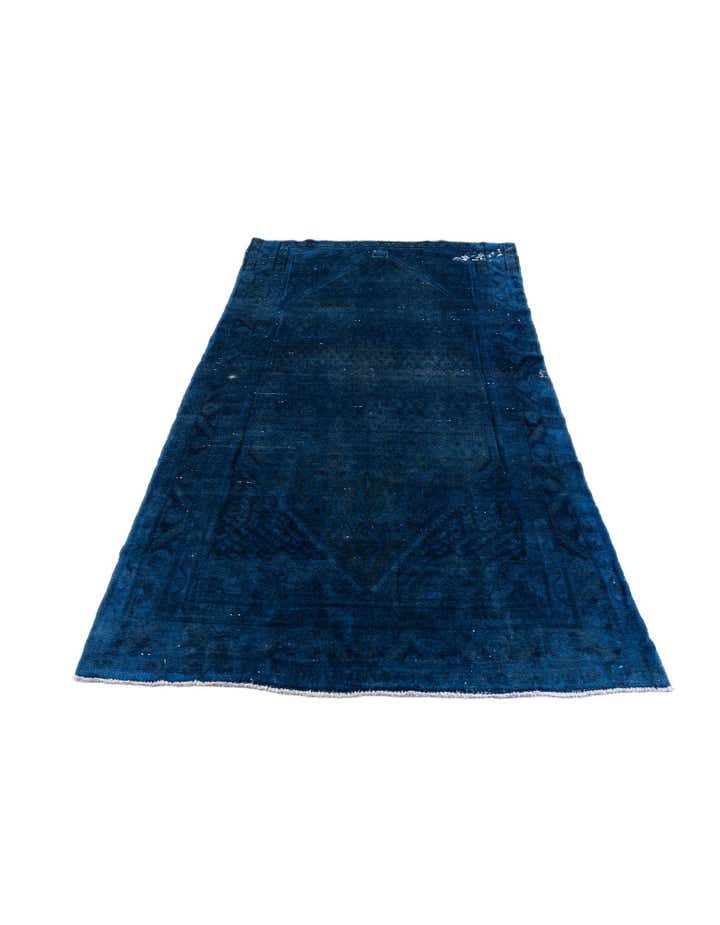 4' 10 x 8' 8 Hand Knotted Ultra Vintage Persian Wool Rug