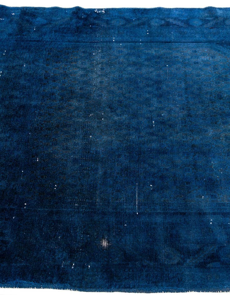 Detail image of 4' 10 x 8' 8  Hand Knotted Ultra Vintage Persian Wool Rug