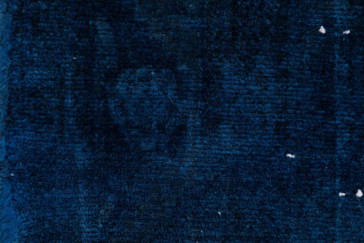 Detail image of 4' 10 x 8' 8 Hand Knotted Ultra Vintage Persian Wool Rug