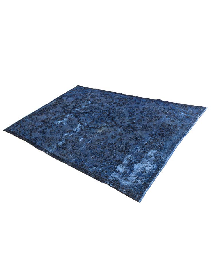 Detail image of 5' 4 x 8'  Hand Knotted Ultra Vintage Persian Wool Rug