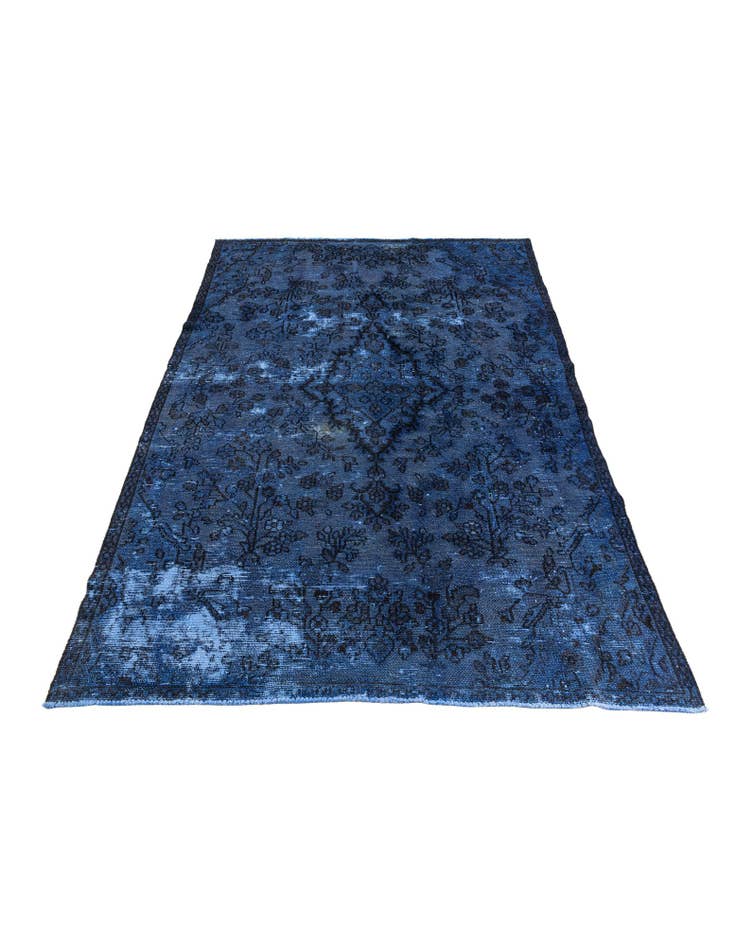 Detail image of 5' 4 x 8'  Hand Knotted Ultra Vintage Persian Wool Rug