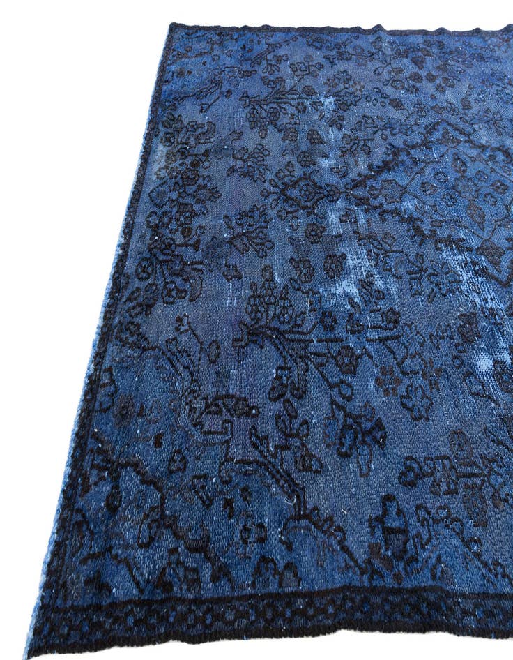 Detail image of 5' 4 x 8'  Hand Knotted Ultra Vintage Persian Wool Rug