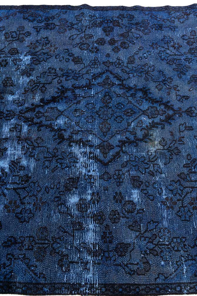 5' 4 x 8' Hand Knotted Ultra Vintage Persian Wool Rug