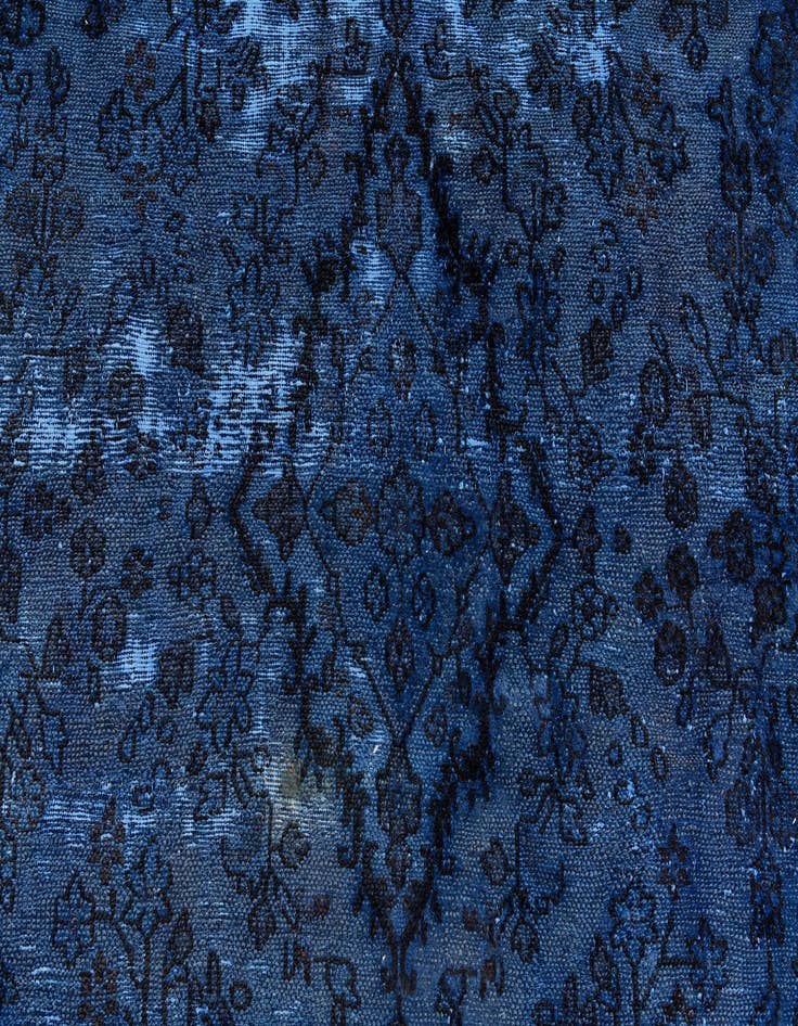 Detail image of 5' 4 x 8'  Hand Knotted Ultra Vintage Persian Wool Rug