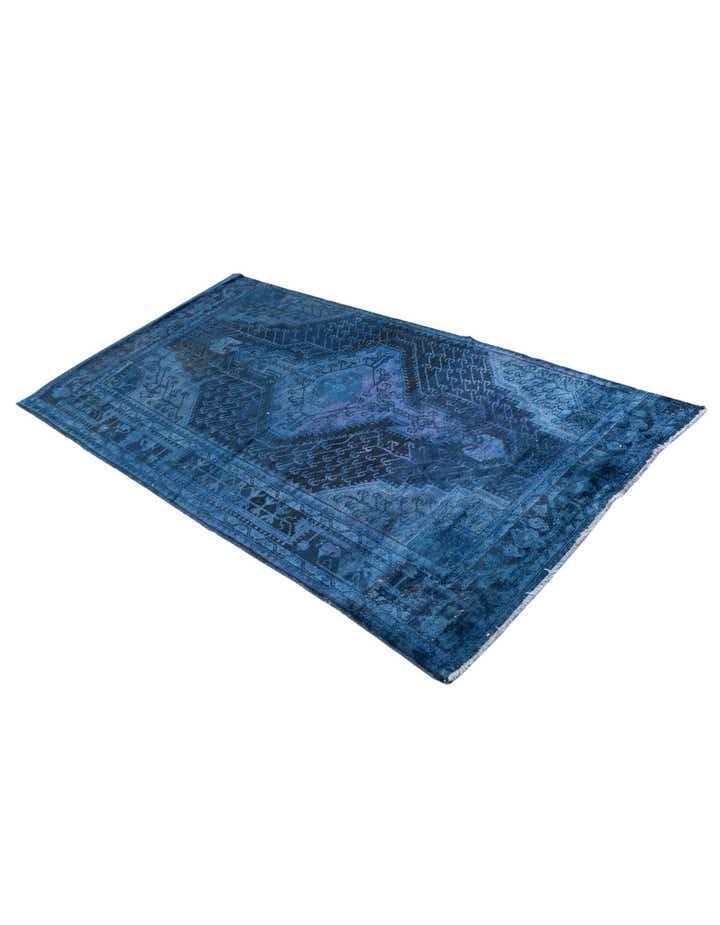 3' 10 x 7' 1 Hand Knotted Ultra Vintage Persian Wool Rug