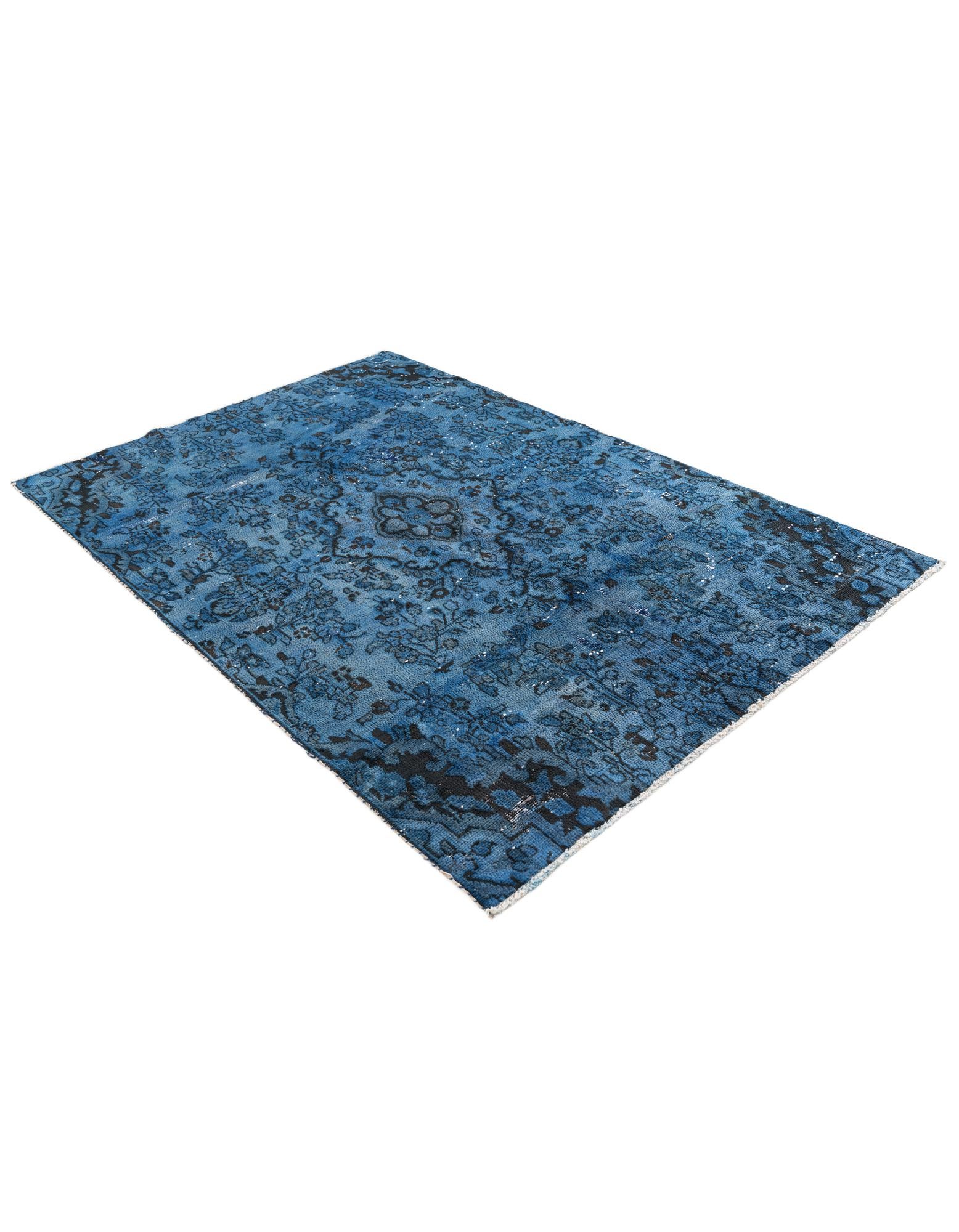 4' 7 x 6' 8 Hand Knotted Ultra Vintage Persian Wool Rug