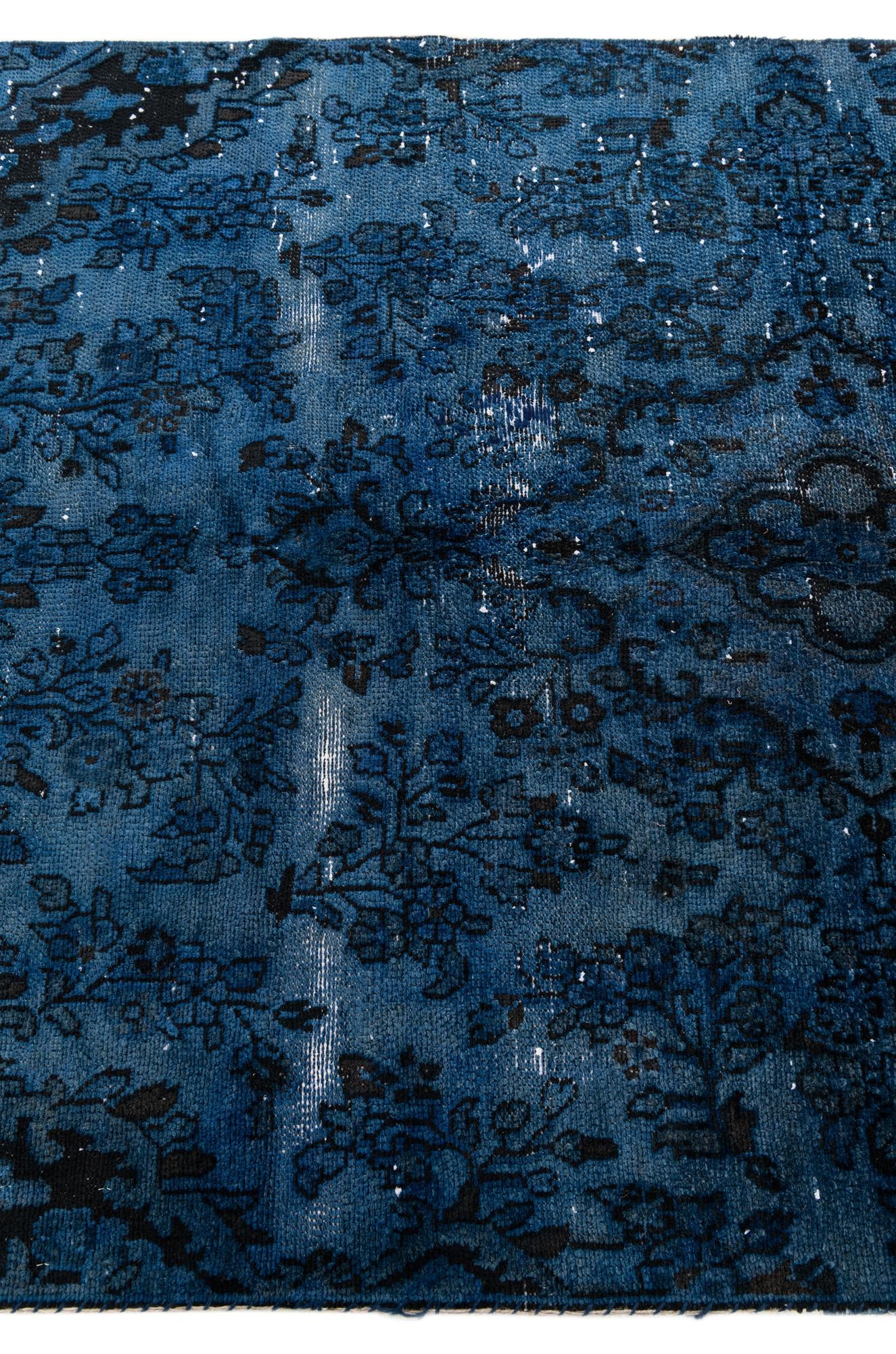 4' 7 x 6' 8 Hand Knotted Ultra Vintage Persian Wool Rug