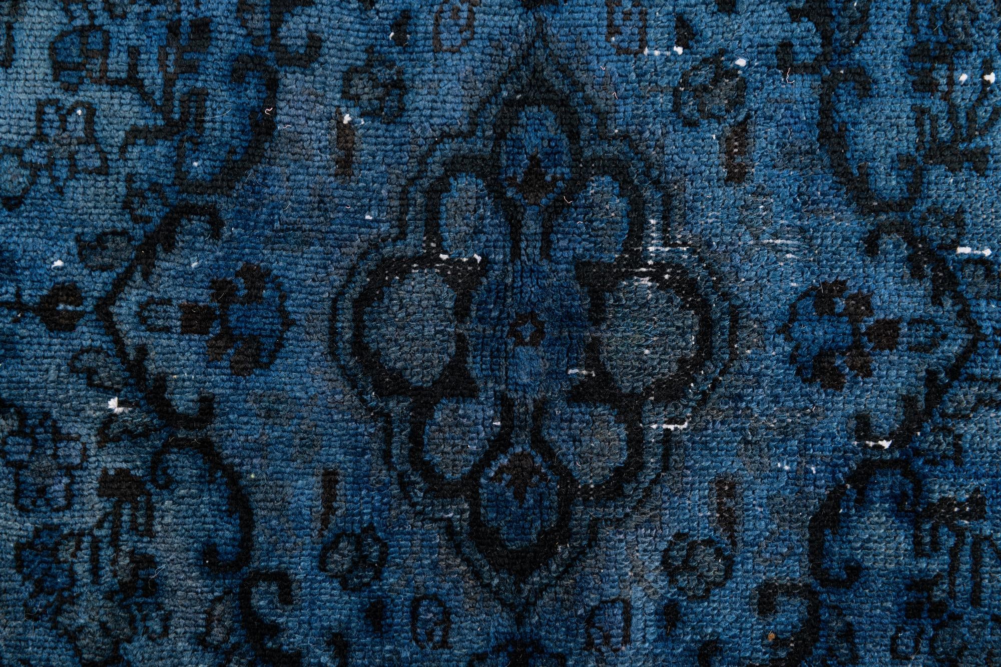 4' 7 x 6' 8 Hand Knotted Ultra Vintage Persian Wool Rug