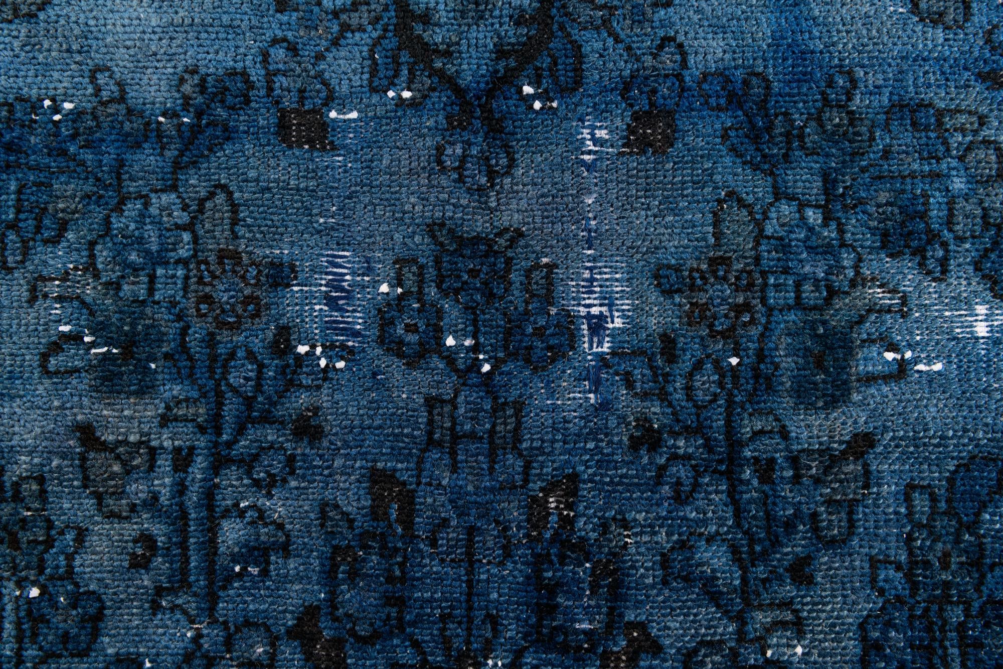 4' 7 x 6' 8 Hand Knotted Ultra Vintage Persian Wool Rug