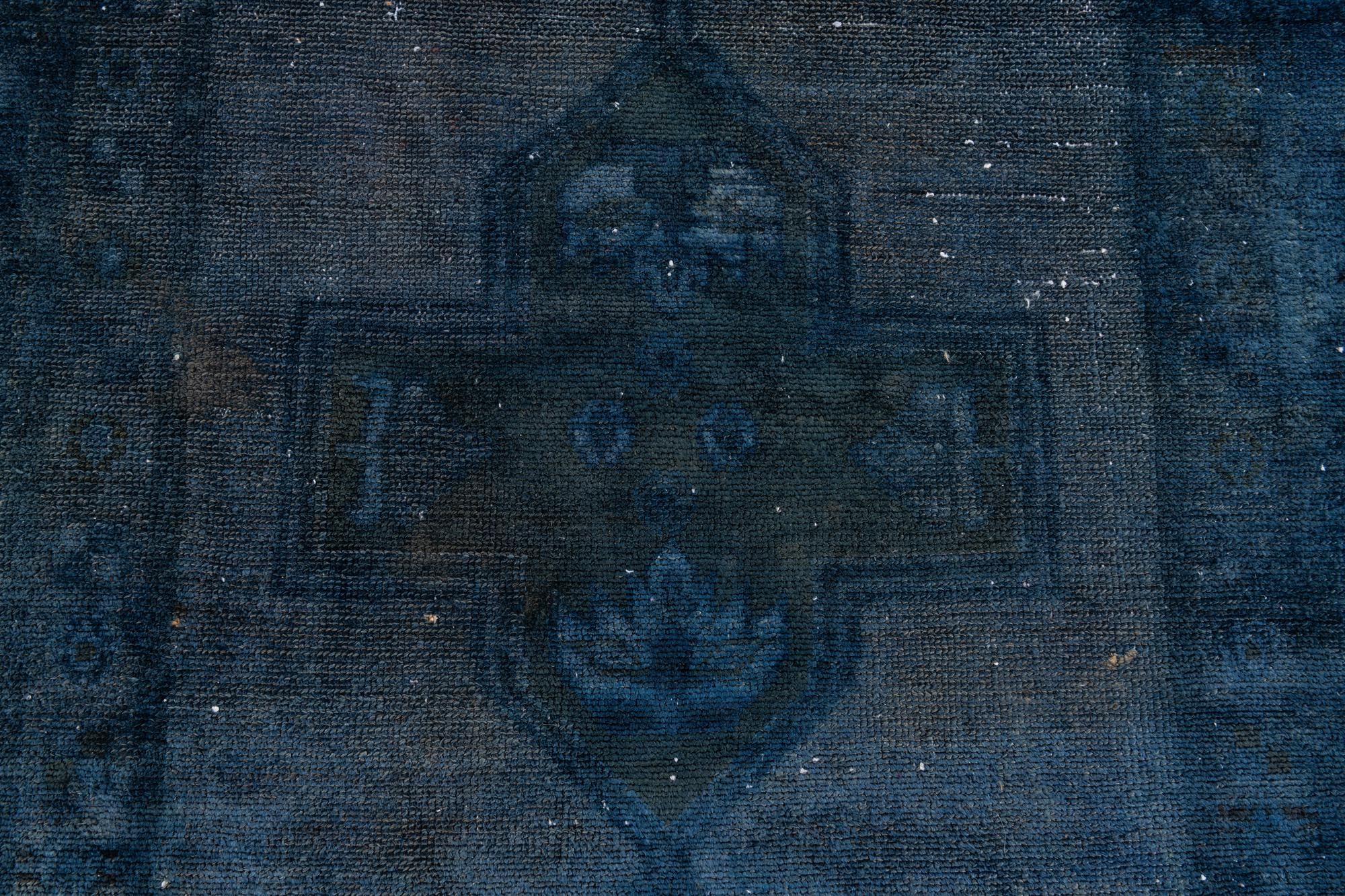 95cm x 175cm Hand Knotted Ultra Vintage Persian Wool Rug