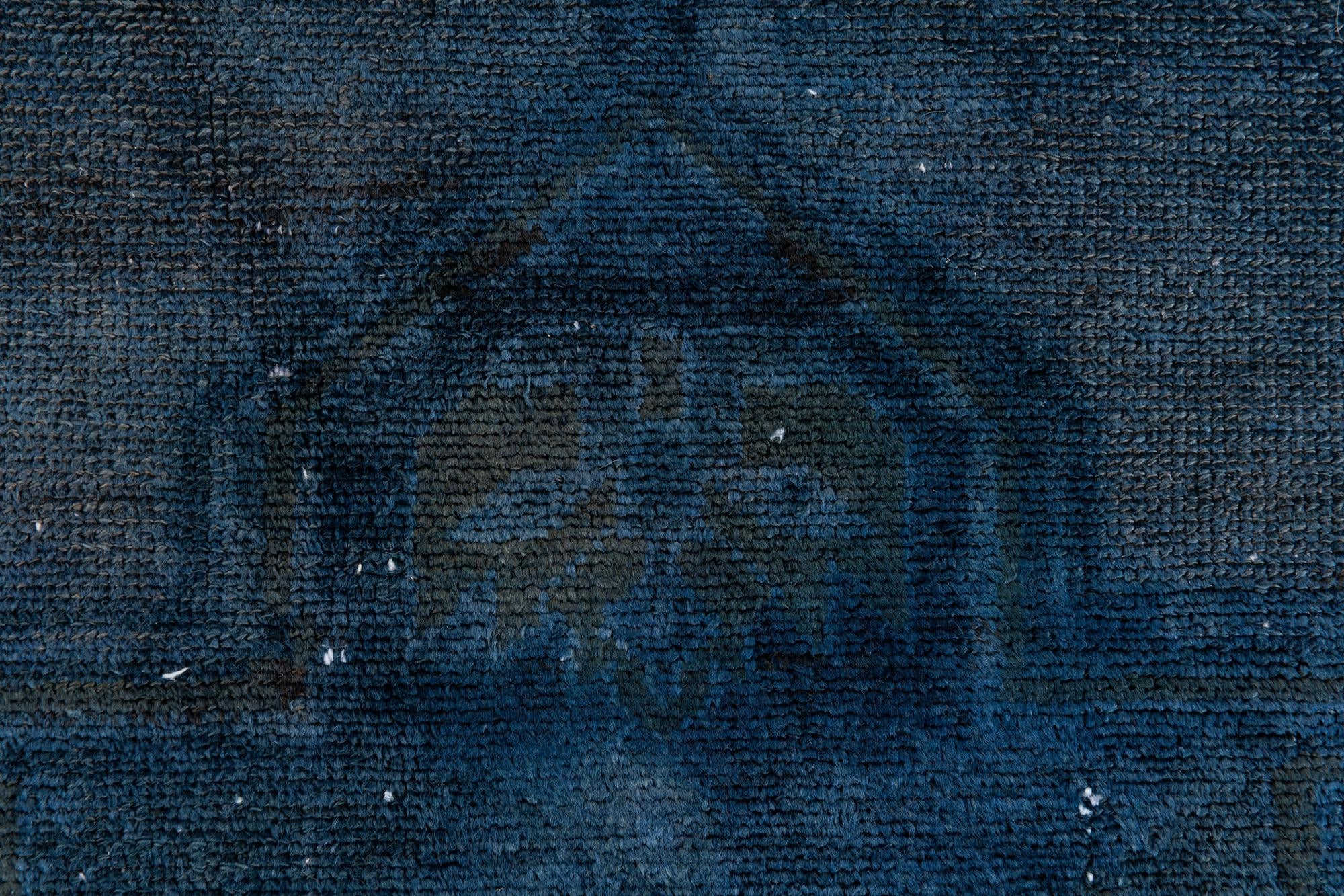 95cm x 175cm Hand Knotted Ultra Vintage Persian Wool Rug