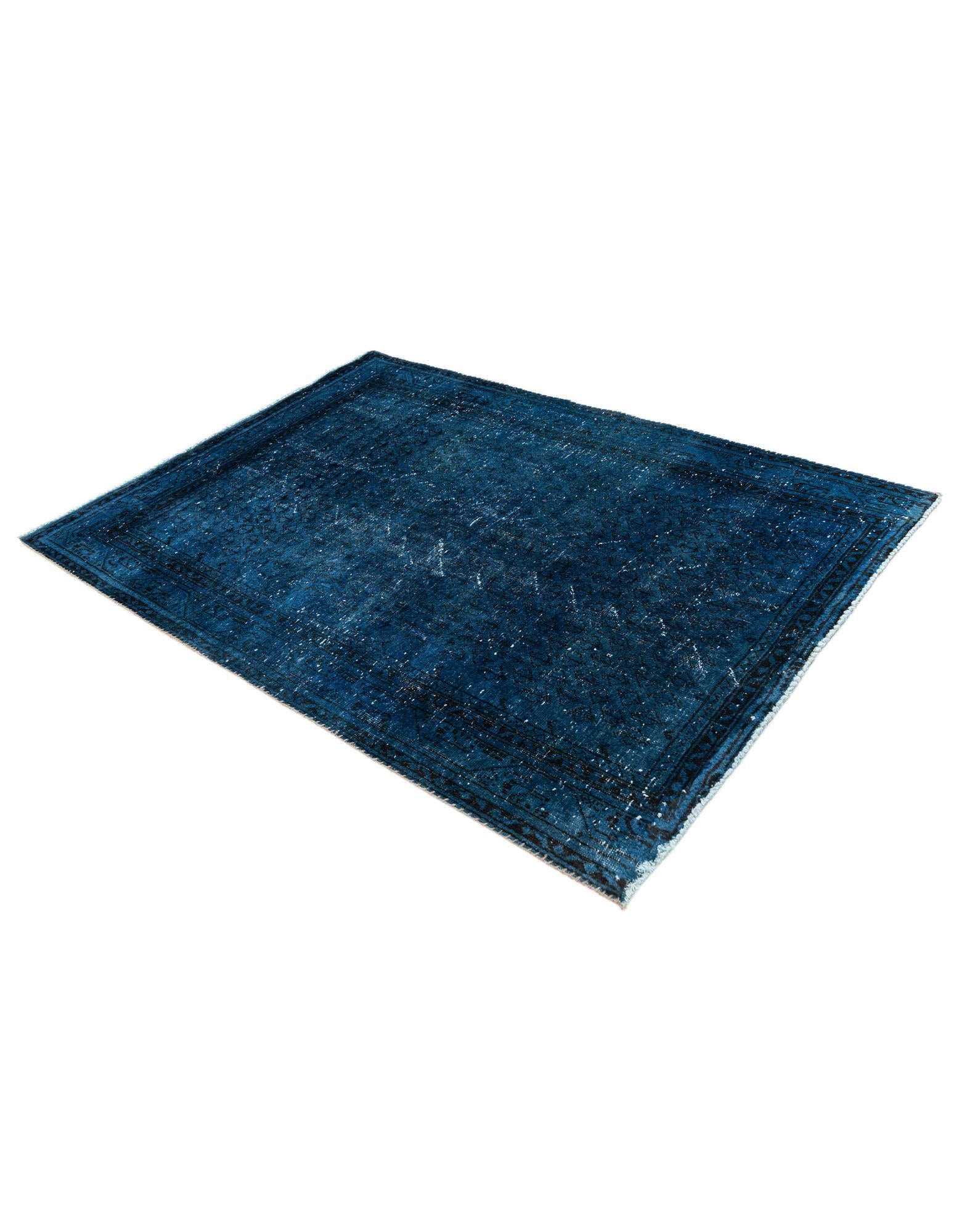 4' 3 x 6' 2 Hand Knotted Ultra Vintage Persian Wool Rug