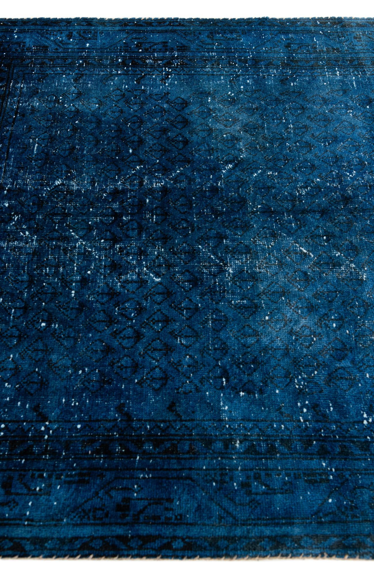 4' 3 x 6' 2 Hand Knotted Ultra Vintage Persian Wool Rug