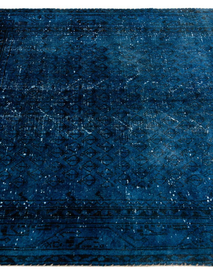 Detail image of 4' 3 x 6' 2  Hand Knotted Ultra Vintage Persian Wool Rug