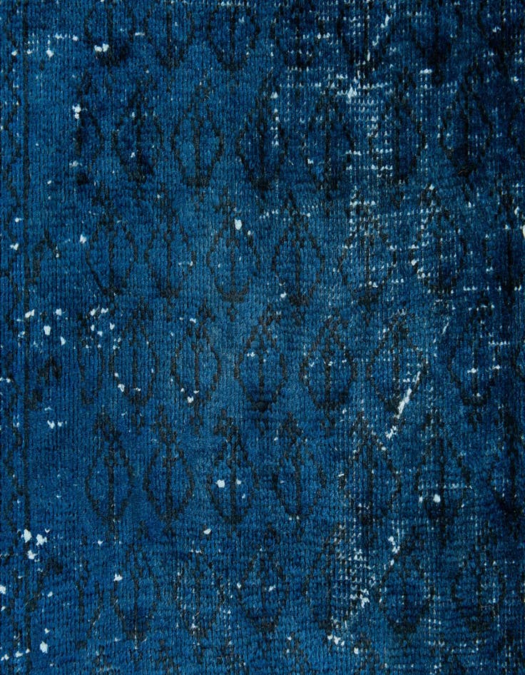 Detail image of 4' 3 x 6' 2  Hand Knotted Ultra Vintage Persian Wool Rug