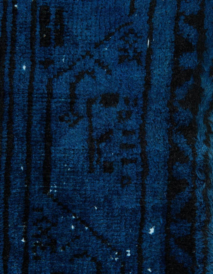 Detail image of 4' 3 x 6' 2  Hand Knotted Ultra Vintage Persian Wool Rug