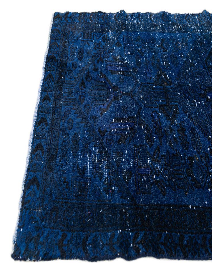 Detail image of 2' 8 x 5' 4  Hand Knotted Ultra Vintage Persian Wool Rug