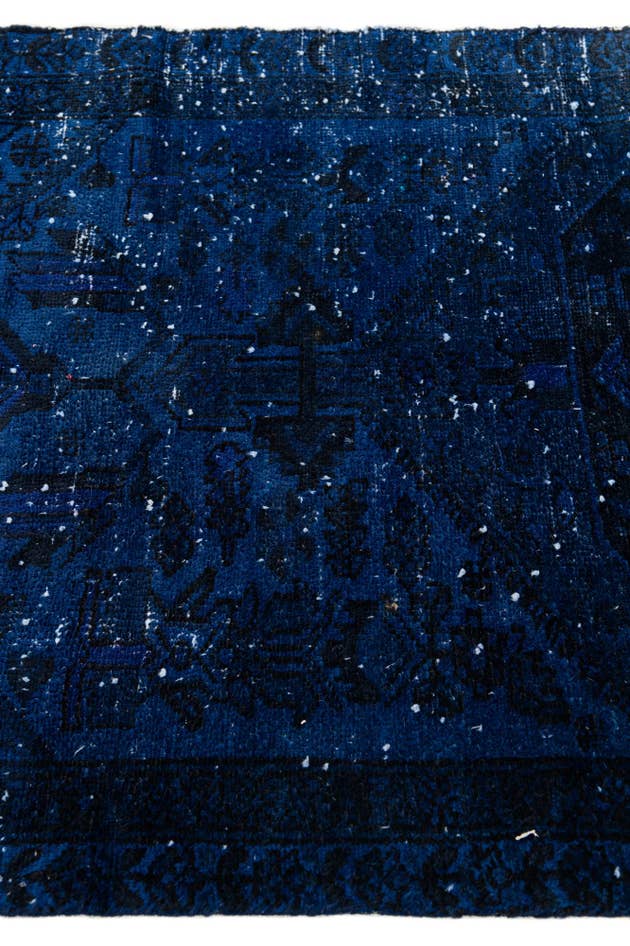 Detail image of 2' 8 x 5' 4 Hand Knotted Ultra Vintage Persian Wool Rug