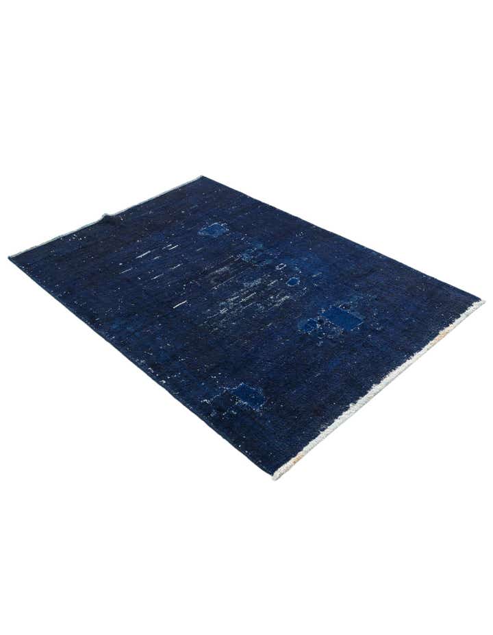 3' 5 x 4' 9 Hand Knotted Ultra Vintage Persian Wool Rug