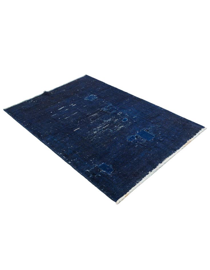 Detail image of 3' 5 x 4' 9 Hand Knotted Ultra Vintage Persian Wool Rug