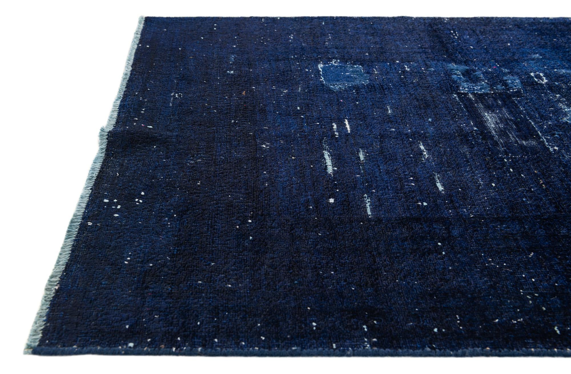 3' 5 x 4' 9 Hand Knotted Ultra Vintage Persian Wool Rug