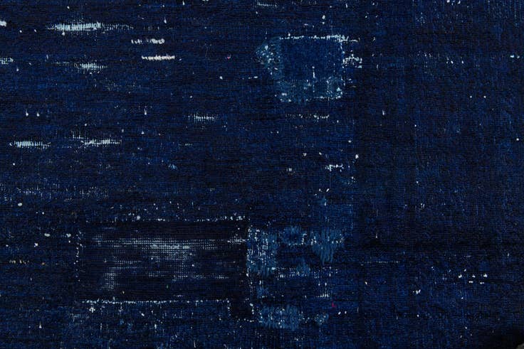 Detail image of 3' 5 x 4' 9 Hand Knotted Ultra Vintage Persian Wool Rug