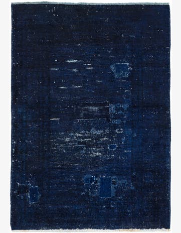 3' 5 x 4' 9 Hand Knotted Ultra Vintage Persian Wool Rug