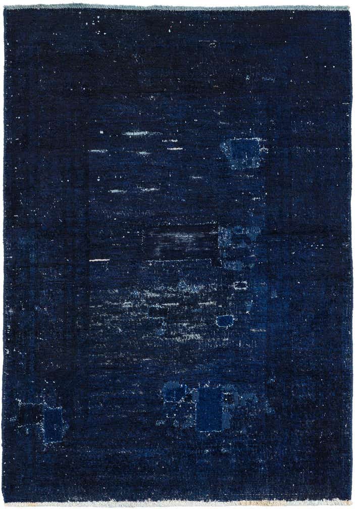 3' 5 x 4' 9 Hand Knotted Ultra Vintage Persian Wool Rug