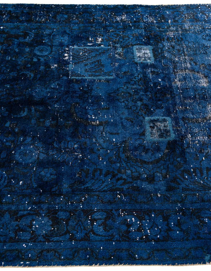 Detail image of 5' x 6' 5  Hand Knotted Ultra Vintage Persian Wool Rug