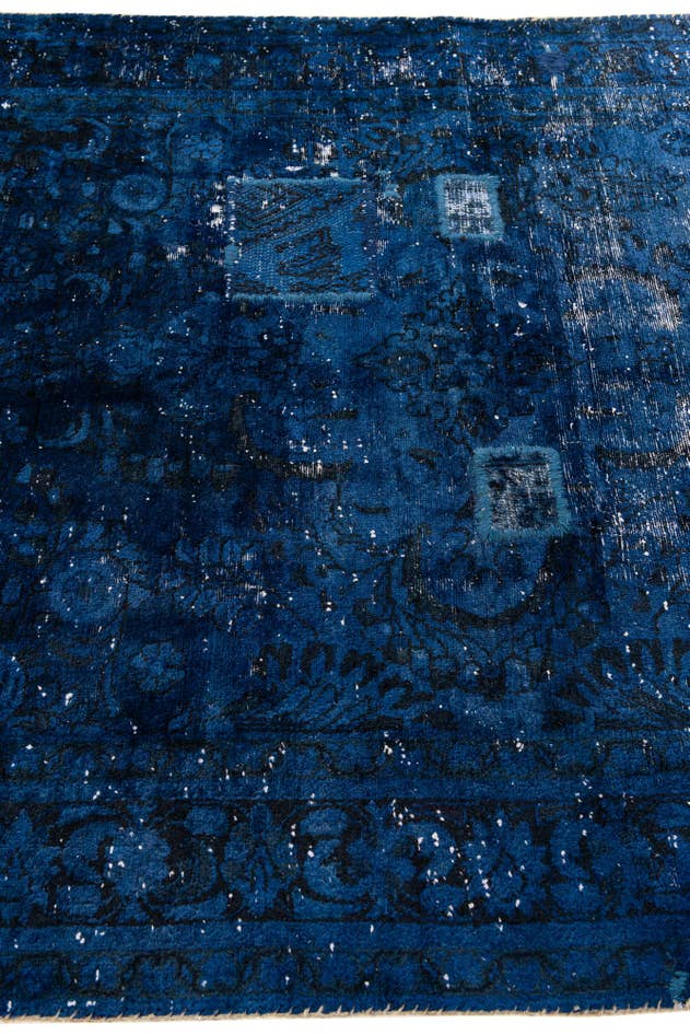 Detail image of 5' x 6' 5 Hand Knotted Ultra Vintage Persian Wool Rug