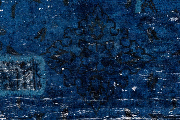 Detail image of 5' x 6' 5 Hand Knotted Ultra Vintage Persian Wool Rug