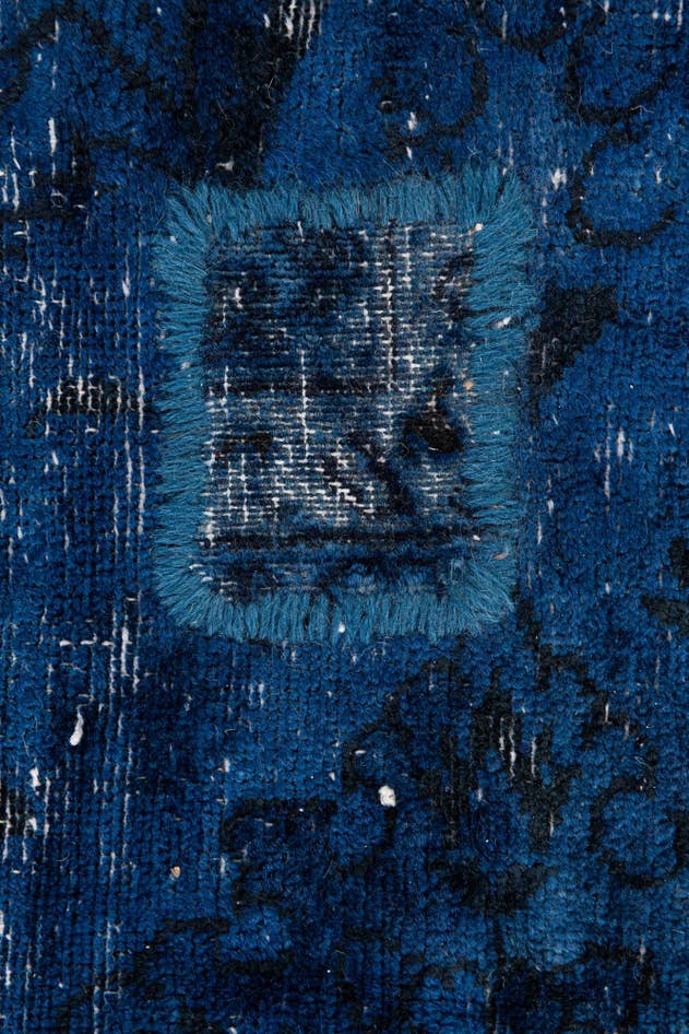 Detail image of 5' x 6' 5 Hand Knotted Ultra Vintage Persian Wool Rug