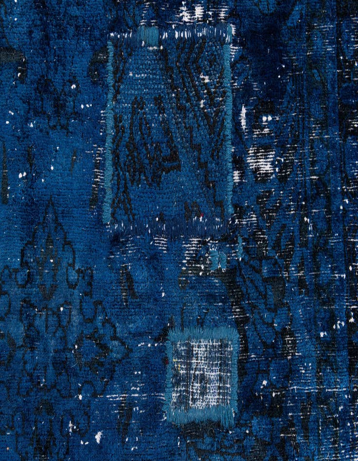 Detail image of 5' x 6' 5  Hand Knotted Ultra Vintage Persian Wool Rug