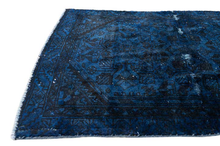 3' 1 x 4' 2 Hand Knotted Ultra Vintage Persian Wool Rug