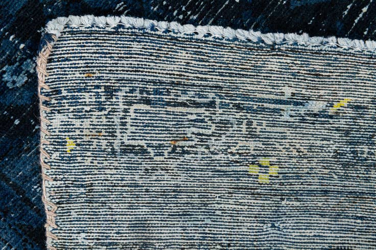 Detail image of 3' 2 x 4' 7 Hand Knotted Ultra Vintage Persian Wool Rug