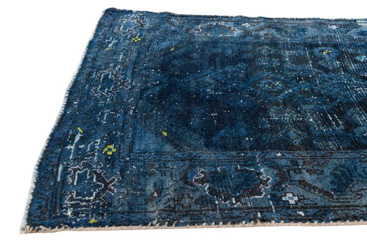 3' 2 x 4' 7 Hand Knotted Ultra Vintage Persian Wool Rug