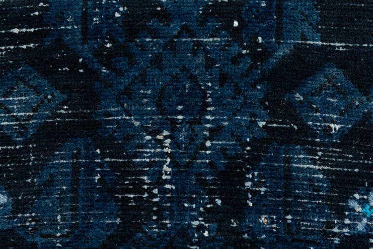 Detail image of 3' 2 x 4' 7 Hand Knotted Ultra Vintage Persian Wool Rug