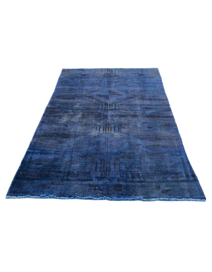 3' 4 x 6' 1 Hand Knotted Ultra Vintage Persian Wool Rug