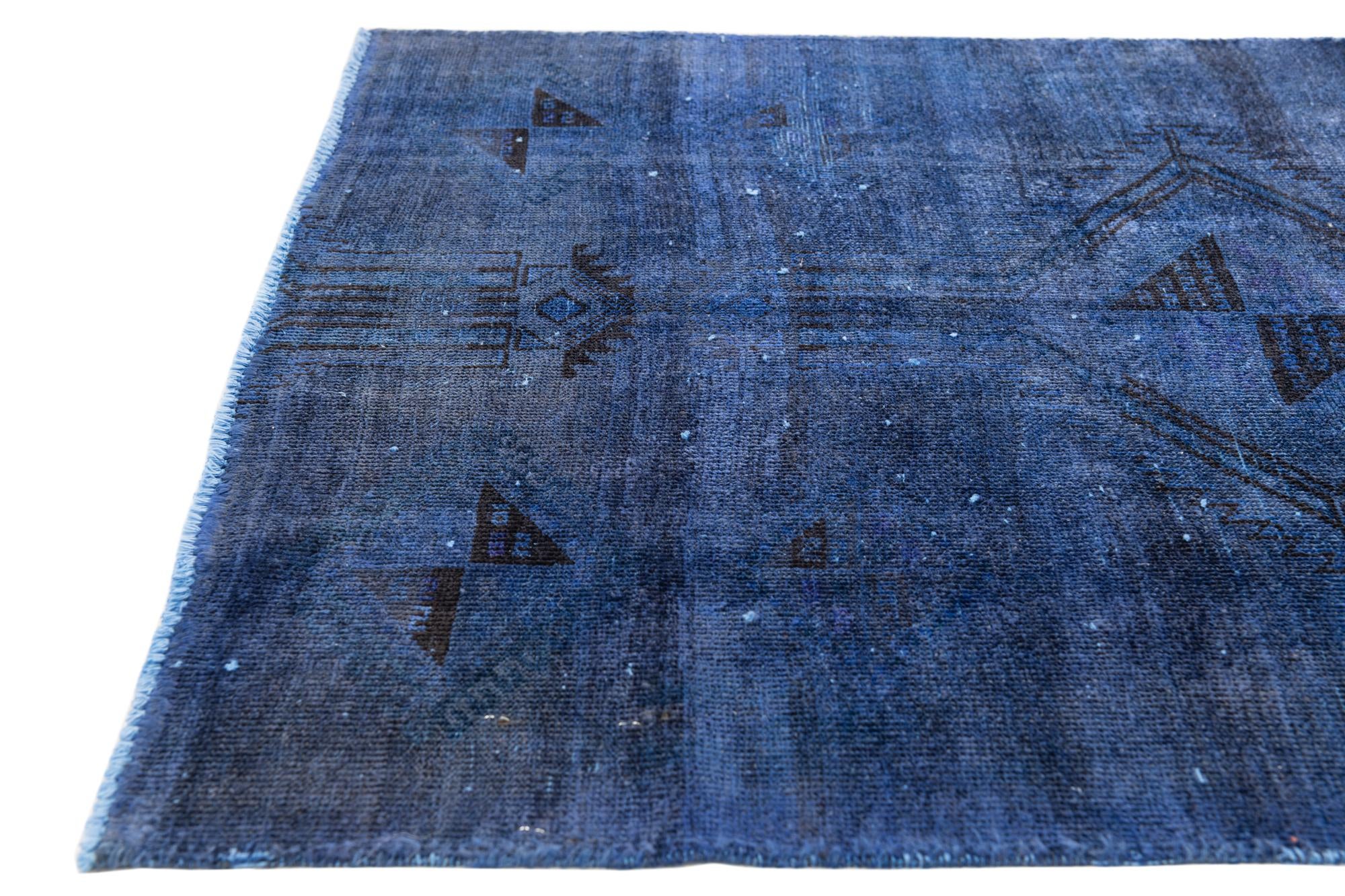 3' 4 x 6' 1 Hand Knotted Ultra Vintage Persian Wool Rug