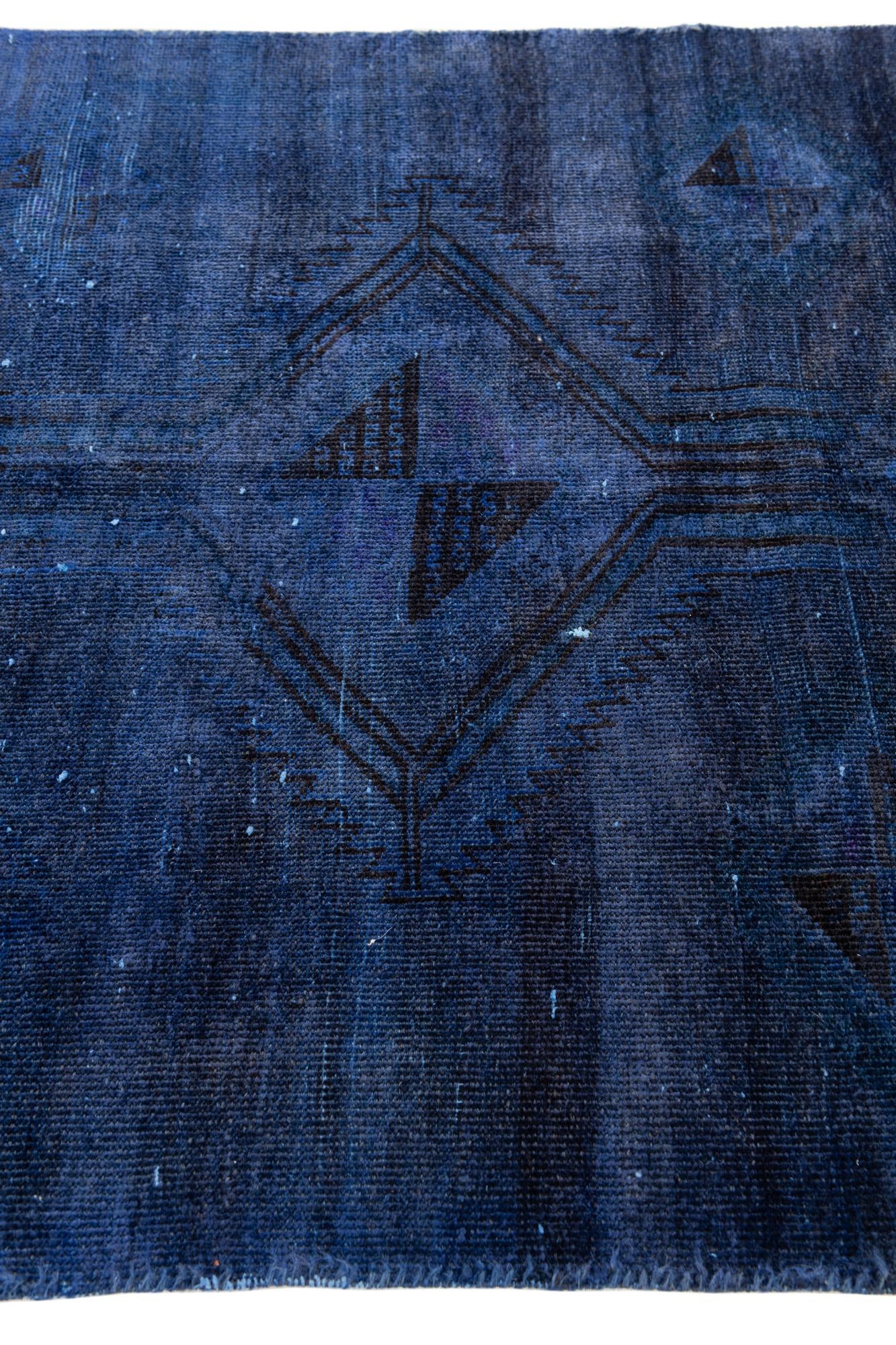 3' 4 x 6' 1 Hand Knotted Ultra Vintage Persian Wool Rug