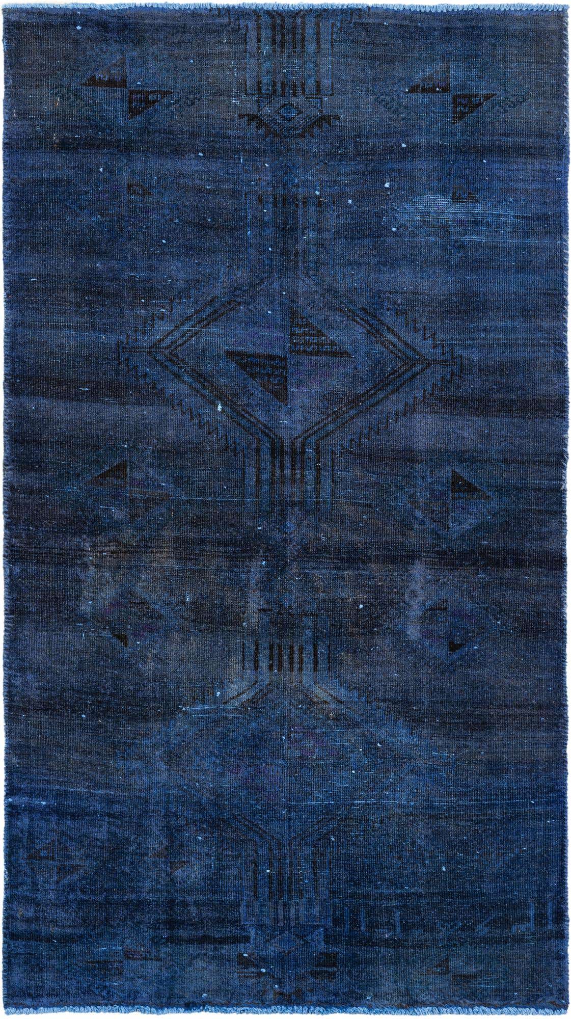 3' 4 x 6' 1 Hand Knotted Ultra Vintage Persian Wool Rug