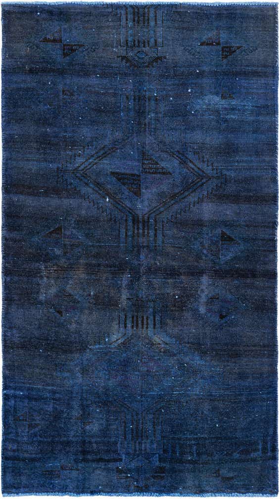 3' 4 x 6' 1 Hand Knotted Ultra Vintage Persian Wool Rug