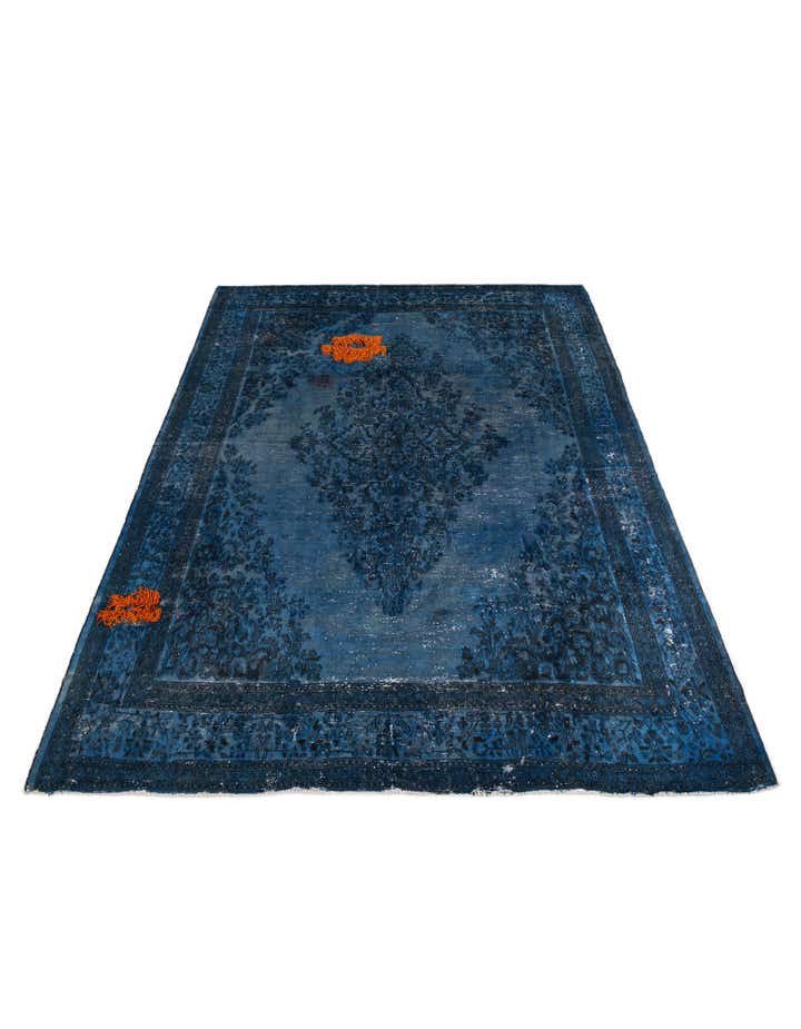 10' 6 x 13' 2 Hand Knotted Ultra Vintage Persian Wool Rug