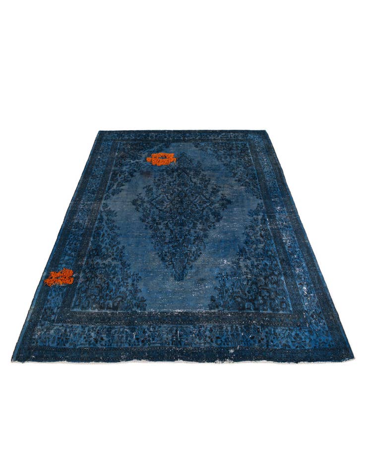 Detail image of 10' 6 x 13' 2 Hand Knotted Ultra Vintage Persian Wool Rug