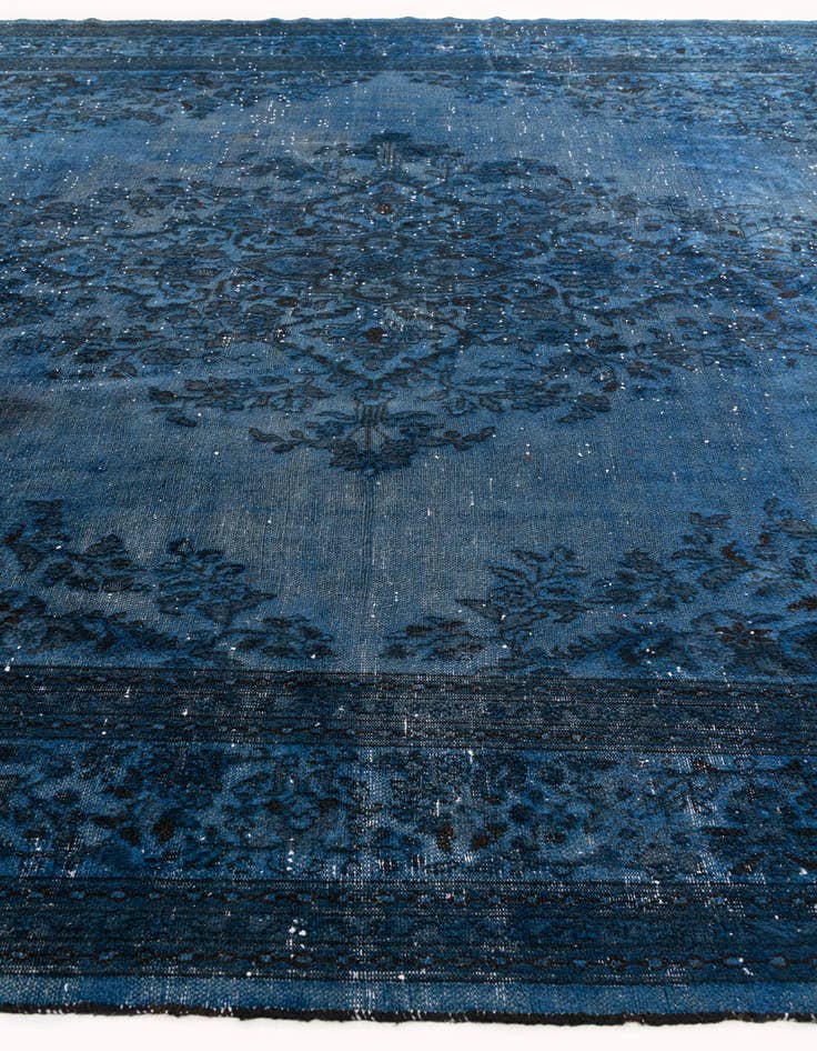 Detail image of 10' 6 x 13' 2  Hand Knotted Ultra Vintage Persian Wool Rug